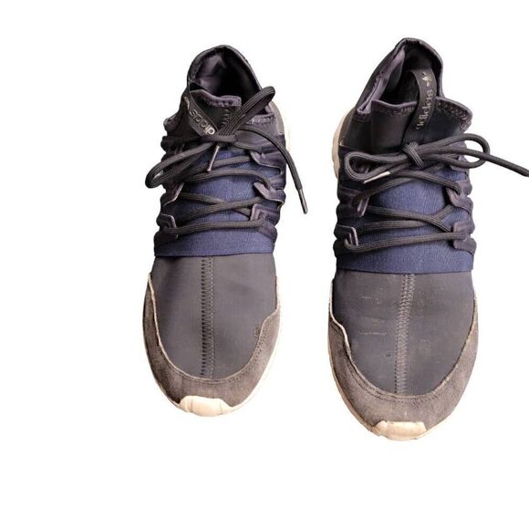Adidas Blue & Gray Tubular Radial Sneakers - Picture 3 of 14